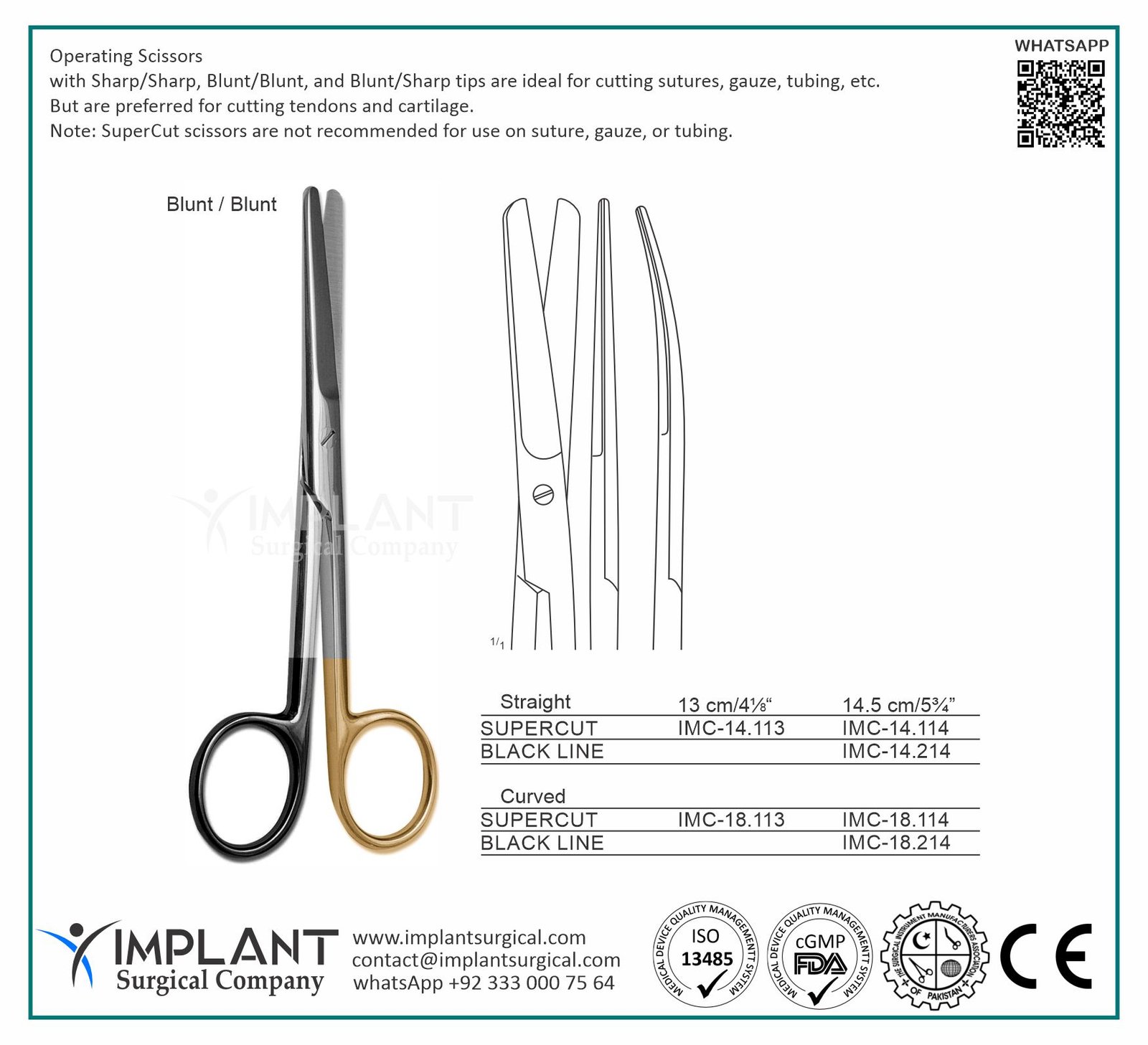 Operating Scissors