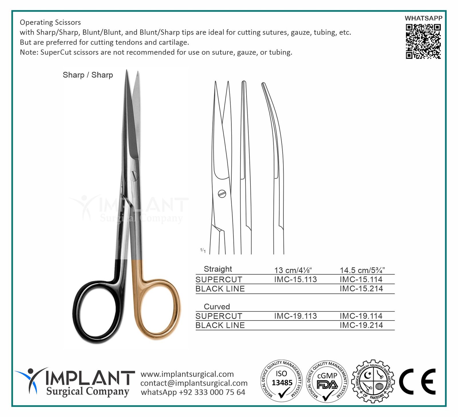 Operating Scissors - Image 3