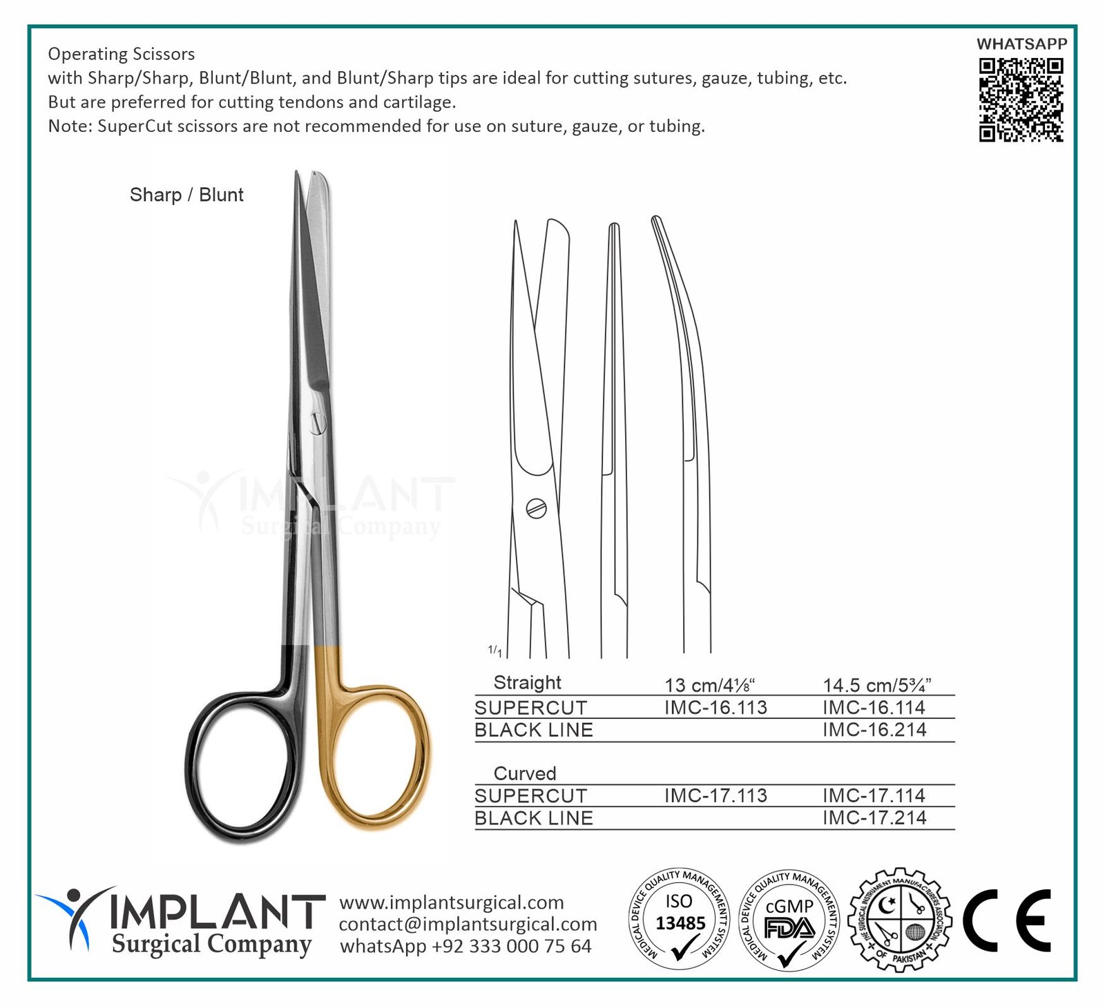 Operating Scissors - Image 2